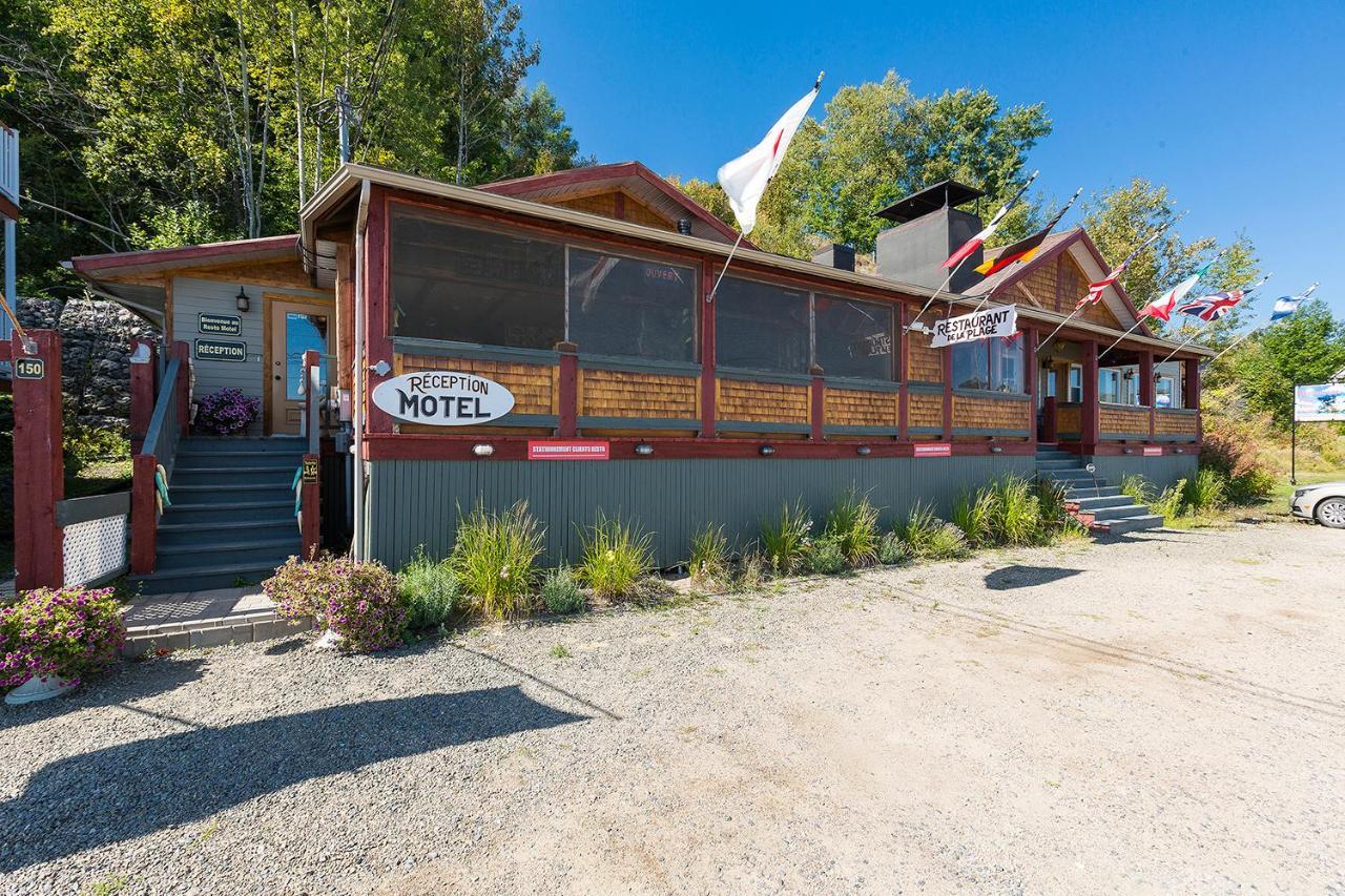Restaurant Motel De La Plage Saint-Irénée 外观 照片